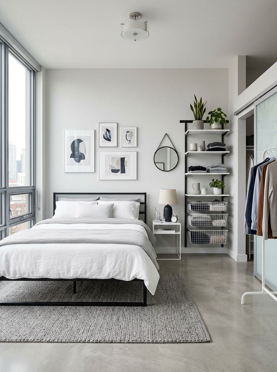 Spotless room cleaned by Jessica's Cleaning Service